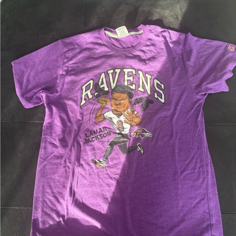 HOMAGE Purple Ravens Graphic Tee